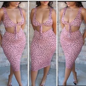 2 piece skirt set